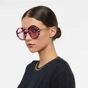 Gucci | Accessories | Gucci Zebra Print Charm Sunglasses 